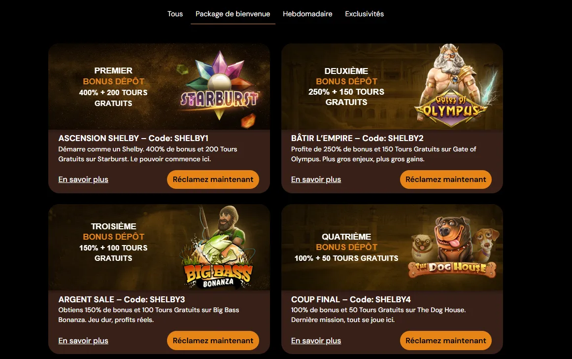 shelbywin casino promotion